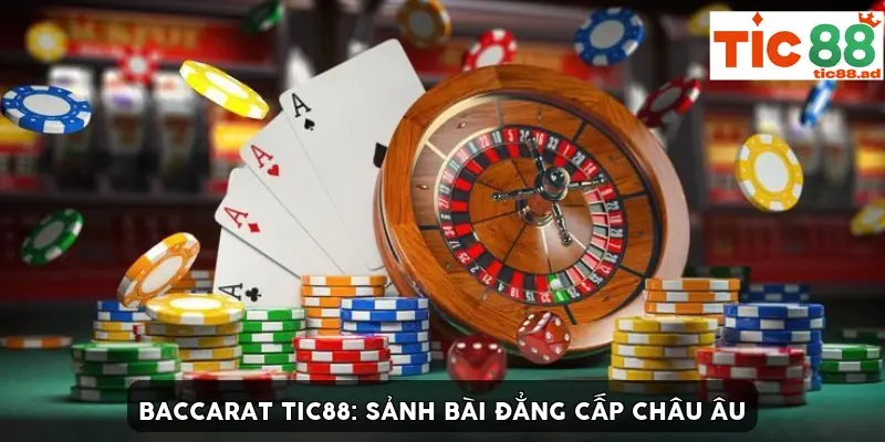 Baccarat TIC88: Sảnh Bài Đẳng Cấp Châu Âu