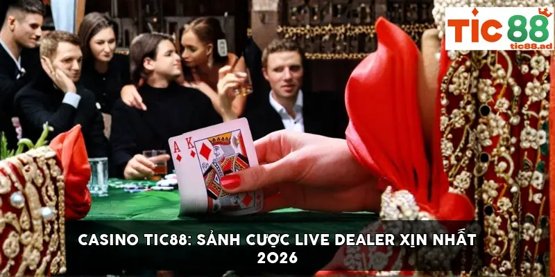 Casino TIC88: Sảnh Cược Live Dealer Xịn Nhất 2026