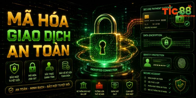 TIC88 mã hoá giao dịch an toàn