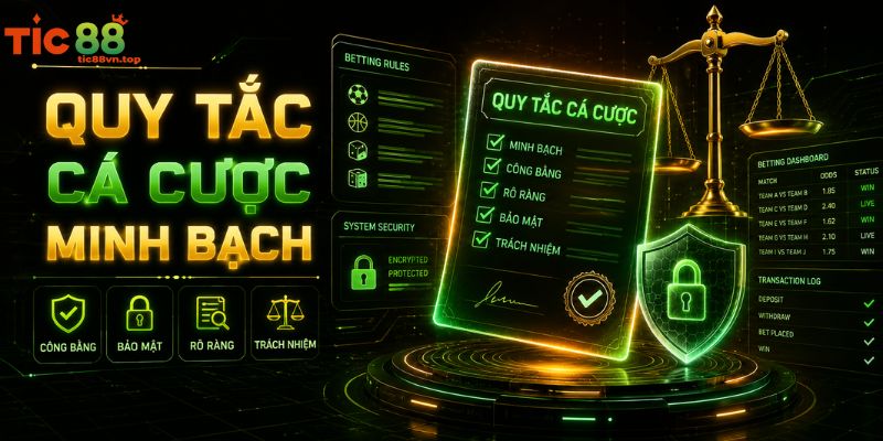 TIC88 có quy tắc cá cược minh bạch